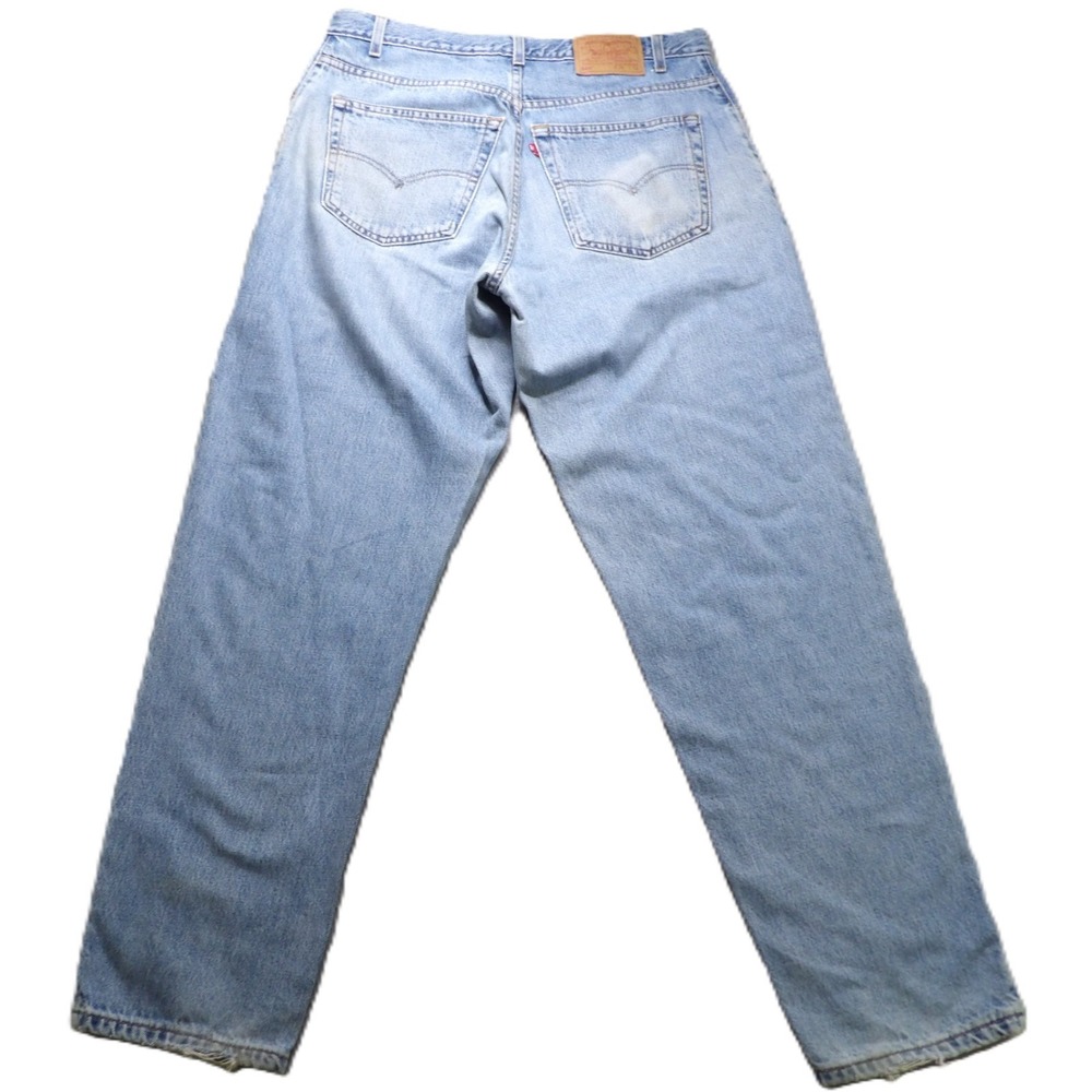 VTG 90s Levi's 560 Men W36 L32 Loose Fit Tapered Light Wash Jeans Skater Grunge